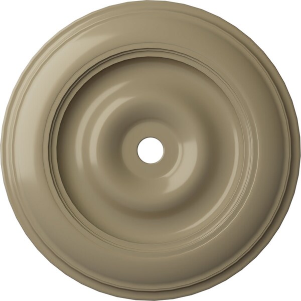 Ekena Millwork Classic Ceiling Medallion (Fits Canopies up to 8 1/4"), 44 1/2"OD x 4"ID x 4 "P, Gobi Desert CM44CLGDF - main